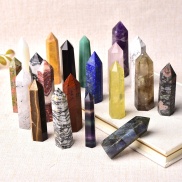 Natural Energy Crystal Column Hand Polished Obelisk Quartz Crystal Reiki