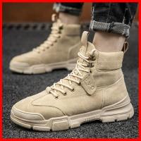 CODkecanm8 hchai shop ready stock Martin Boots Mens Casual Boot Autumn 2021 New Retro British Style High Top Boots Mens Work Wear Boots Trend ankle boots kasut lelaki