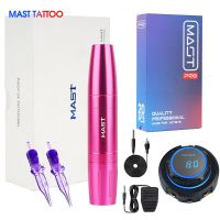 Mast Tattoo Magi Tattoo Machine With Halo Power Supply OLED Display Screen Tattoo Permanent Makeup Eyebrows Lips Cartridge Kit Stickers