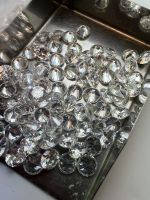 เพชรรัสเซีย ทรงกลม ขนาด 4.00 มม (50 เม็ด) สีขาว BRILLIANT WHITE AAA DIAMOND พลอย (50PCS) AMERICAN CUBIC ZIRCONIA ROUND SHAPE