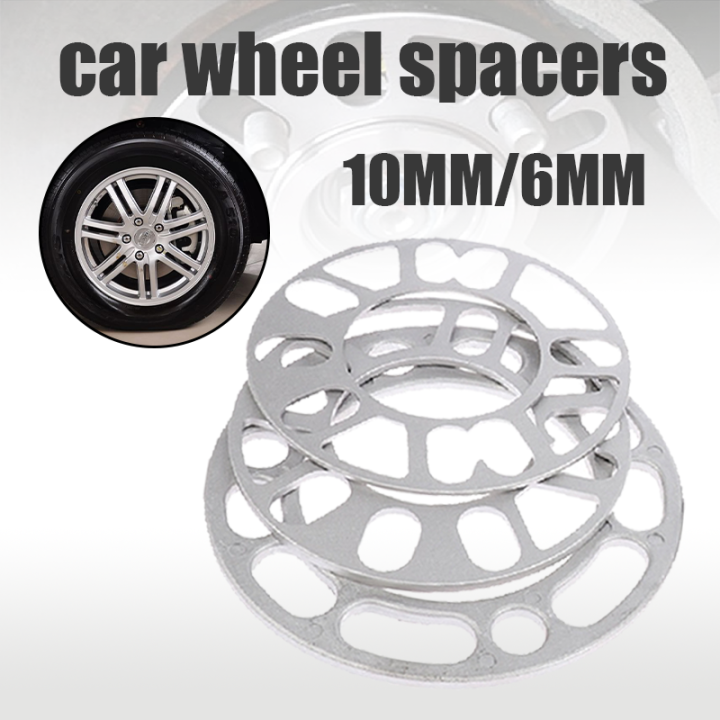 Alloy Aluminum Car Wheel Spacer Car Wheel Spacer Shims Plate 6/10mm