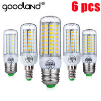 Goodland หลอดไฟ LED E27หลอดไฟ LED E14หลอดไฟ LED 220V 6ชิ้นล็อต illa โคมระย้าสำหรับ Home House ห้องนั่งเล่น