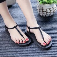 Mode Shop Fashion 2017 New Summer Women Shoes Casual Leather Sandals Flat Single Shoes Soft Slippers Sandals