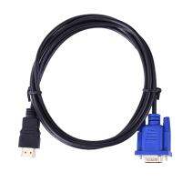 卍♙ 1.8M HDMI-compatible Cable To VGA Adapter HDMI-VGA Connector Cable 1080P With Audio Converter Adapter For Device with Decoder