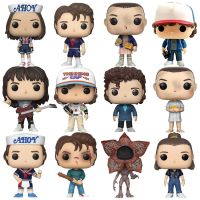 Pop Stranger Things ชุดตุ๊กตาขยับแขนขาได้ตุ๊กตาตัวการ์ตูนเอ็ดดี้ม็อนสันดัสตินสะสมของเล่นของขวัญ Hiasan Kamar