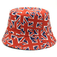 &amp; Hats Women Men Queens Bucket British Union Jack Unisex