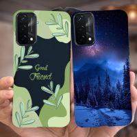 เคสสำหรับ Oppo A74 5G เคส CPH2197เพ้นท์ลายศิลปะหรูหราเคสโทรศัพท์ซิลิโคนนิ่มสำหรับ Oppo A 74 OppoA74 5G ฝาหลัง6.5