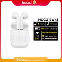 Hoco หูฟังบลูทูธ True Wireless headset บลูทูธ V 5.3 Bluetooth Earphone(White) EW41 EW51