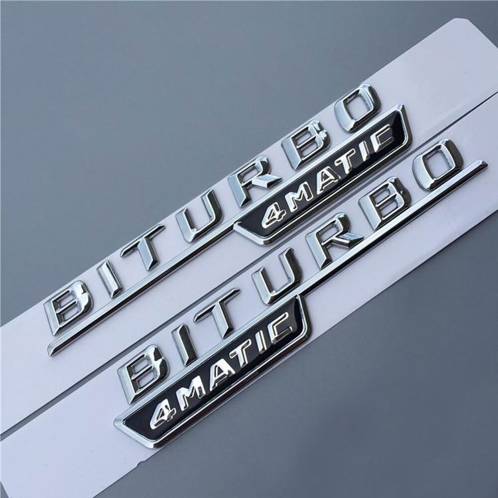 Fender Side Letters Grand Edition Blue Efficiency Avantgarde Badge Emblem Badge for Mercedes Benz AMG Avantgarde 