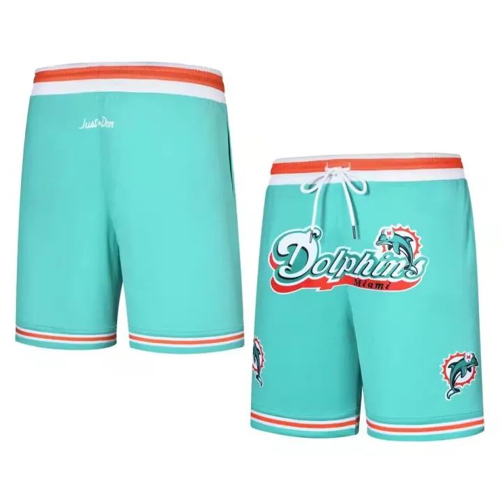 Dolphins NBA Basketball Shorts For Men Full Sublimation And Compression