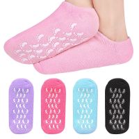 2pc Foot Care Spa Moisturizing Gel Socks Exfoliating Dry Cracked Soft Skin Sock Pedicure Hard Heel skin Protector Repairing