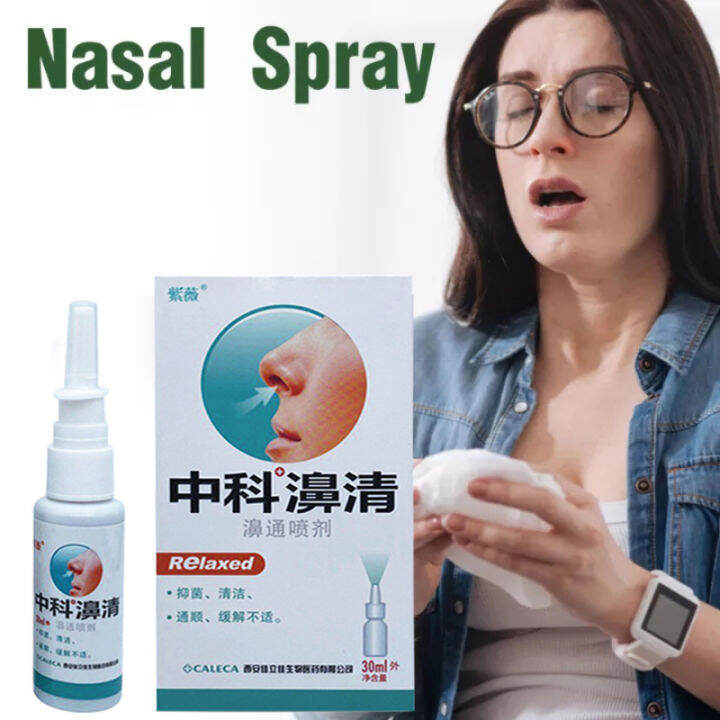 Herbal NASAL SPRAY Chronic Sinusitis Rhinitis Allergic Rhinitis Safe