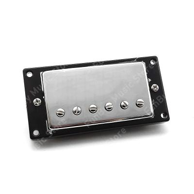 ‘【；】 1Set Electric Guitar Double Coil Humbucker Pickup Neck Bridge Pickup 50Mm 52Mm Ceramic Magnet 2 Conductor For LP Guitarra