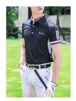 2023 High quality new style new genuine Titleist golf short-sleeved mens summer jersey T-shirt outdoor sports quick-drying breathable business