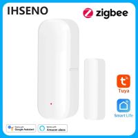 IHSENO ZigBee Door Window Sensor Detector Tuya Smart Life App Home Security Protection Alarm System For Alexa Google Assistant