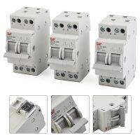 Circuit Breaker 2P 63A MTS Dual Power Manual Transfer Isolation Switch Latching Circuit Breaker Overvoltage Protection