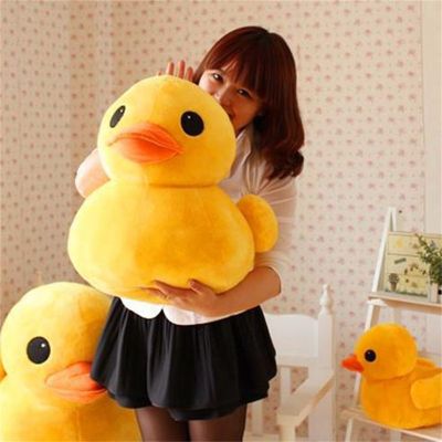 20CM/30CM/50CM 1PC Stuffed Dolls Rubber Duck Hongkong Big Yellow Duck Plush Toys Best Gift