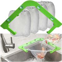 Multifunctional Triangle Drainage Rack Kitchen Sink Leftovers Filter Hanging Net Drain Basket Anti-blocking Funnel Kitch