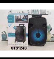 สร้างใหม!!GTS-1248กล่องเสียงบลูทูธไร้สายขนาด 8 นิ้วแบบพกพา