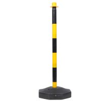 Isolation Bollard Safety Warning Column Orange Powder Safety Cone Traffic Facility Plastic Isolation Pile Car Emblem