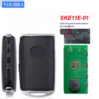 YOUBBA 3ปุ่มสมาร์ท Keyless Proximity Remote Key Fob 433MHZ SKE11E-01สำหรับ Mazda 3 M3สำหรับ Mazda3 Axela 2019 2020 2021