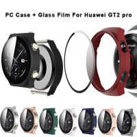 เคสสำหรับ Watch GT2 Pro 2Pro Atch Cover ฟิล์มกระจกนิรภัยป้องกันหน้าจอแบบเต็ม GT 2 Pro Smartwatch Shell