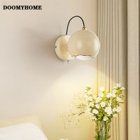 เซ็นเซอร์สัมผัส DOOMYHOME หลอดไฟผนัง LED ที่ทันสมัยแบบหมุนได้,โคมไฟในร่มทางเดินข้างเตียงในห้องนอนห้องนั่งเล่นห้องทำงานห้องเด็กอ่อน