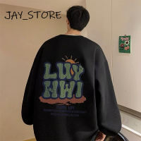 JAY_STORE  เสื้อสเวตเตอร์  เสื้อกันหนาวมีฮู้ด เสื้อกันหนาว เสื้อแขนยาวชาย เสื้อกันหนาว ผ ช เสื้อฮู้ด เสื้อฮู้ดชาย 2023ใหม่ MWY2390RWM 37Z230914