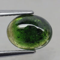 พลอย การ์เน็ต ซาโวไรท์ โกเมน เขียว ดิบ ธรรมชาติ แท้ ( Unheated Natural Tsavorite Garnet ) หนัก 2.08 กะรัต