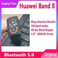 สายรัดอัจฉริยะ8เส้นของแท้,สายรัดข้อมือตรวจจับการนอนหลับโหมดกีฬา100สมาร์ทวอทช์สำหรับทุกโหมดออกซิเจนในเลือด1.47หน้าจอ AMOLED