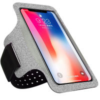 HAISSKY 177 Running Sports Armband สำหรับ iPhone 14 Pro Max 13 12 11 Pro XR Ultra-thin Refective Arm band Case สำหรับ Samsung S22-Faewer