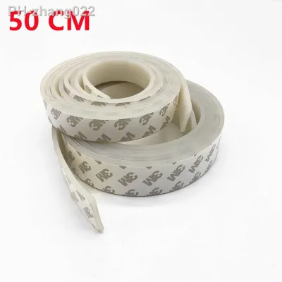 Transparent Solid Silicone Rubber Strip Self Adhesive Seal Gasket High Temperature Resistant Anti-Slip Mute Damper Sealing Pad