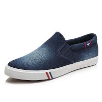 Denim Sneakers Mens Casual Shoes Summer Canvas Shoes Slip on male Flats Breathable Loafers Men Trainers Teniser5