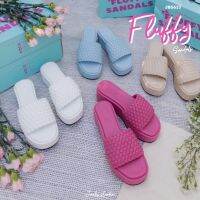 #JBS623 ?Fluffy sandals?
