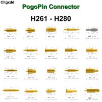 5PCS H261-H280 1.5A 10A 1A 3A Pogo Pin Connector Pogopin Battery Spring Loaded Contact SMD Needle PCB 3.0 4.5 2.5 2.0 5.0 1.5