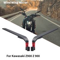 For  Kawasaki Z900 Z 900 Universal Motorcycle Mirror Wind Wing side Rearview Reversing mirror  reversing Accesorios Mirrors