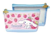 กระเป๋าดินสอใส่เครื่องเขียน Cinnamoroll คอลเลคชั่นใหม่ แต่งซิปการ์ตูนน่ารักๆ ด้านในจุของได้เยอะมาก ขนาด 20×12.5 cm มีทั้งหมด 2 ลาย