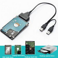 SATA Cable for Laptop SSD 2.5 Inch Desktop HDD External Hard Drive USB 3.0 Adapter With Power Supply Port for Mac OSfor Windwos