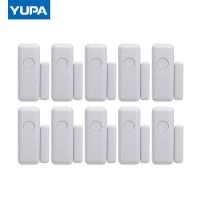 YUPA 433mhz  Wireless Window Door Magnet Alarm Sensor Door Detector For Smart Home Security System Household Security Systems Household Security Syste