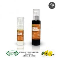 Aroma&amp;More  Evening Primrose Oil Organic  น้ำมันดอกอีฟนิงพริมโรส  30/120/500/1000ML Cosmetic grade