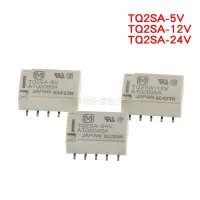 รีเลย์สัญญาณ10ชิ้น/ล็อต Tq2sa-3v Tq2sa-5v Atq209a Tq2sa-12v Atq203sa Tq2sa-24v 10pin 1a Atq204sa