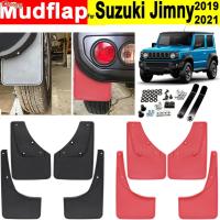 บังโคลนรถสำหรับ Suzuki Jimny Sierra JB64 JB74 2019 2020 2021 2022บังโคลนหน้าหลังบังโคลนยางกันโคลนกันชน