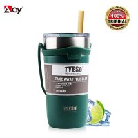 TYESO Cup Thermal Water Bottle Stainless Steel Original Thermos Bottle Coffee Mug Vacuum Flask Isotherm Cold Hot Outdoor Drinks