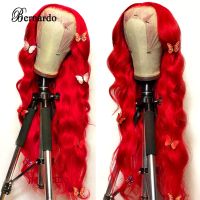 【jw】┇❍  Bernardo 26 Inches Synthetic Front Wigs Hair Wig for Ginger