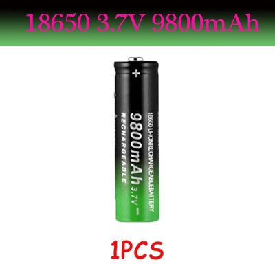 【Factory-direct】 18650คุณภาพสูง9800MAh 3.7V 18650 Li-Ion ชาร์จได้สำหรับไฟฉาย