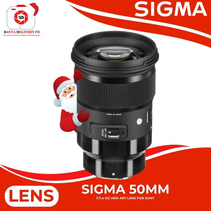 Sigma 50mm f/1.4 DG HSM Art Lens for Sony | Lazada PH