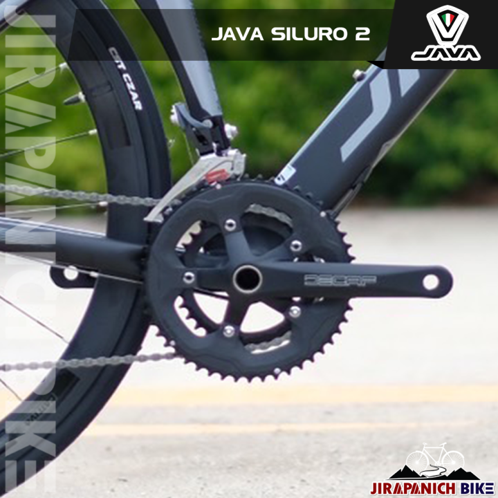 จักรยานไฮบริด-java-รุ่น-siluro2-ตะเกียบคาร์บอน-เกียร์-shimano-sora-18-สปีด