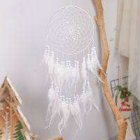 【cw】 Modern Style Home Decorative Feather Pendant Pointed Hair Dreamcatcher Ornaments Room Decoration Hanging pendant 【hot】