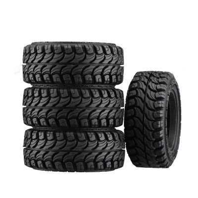 4Pcs 58Mm 1.33In Super Soft Rubber Wheel Tire Tyre for 1/18 1/24 RC Crawler Car Axial SCX24 AX24 Traxxas TRX4M FMS FCX24