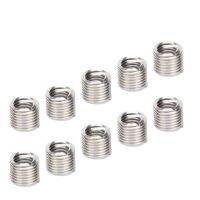 100Pcs M3x0.5x1D/1.5D/2D/2.5D/3D Thread Inserts Male Female Reducing Nut Repair Tool Stainless Steel Wire Fastener